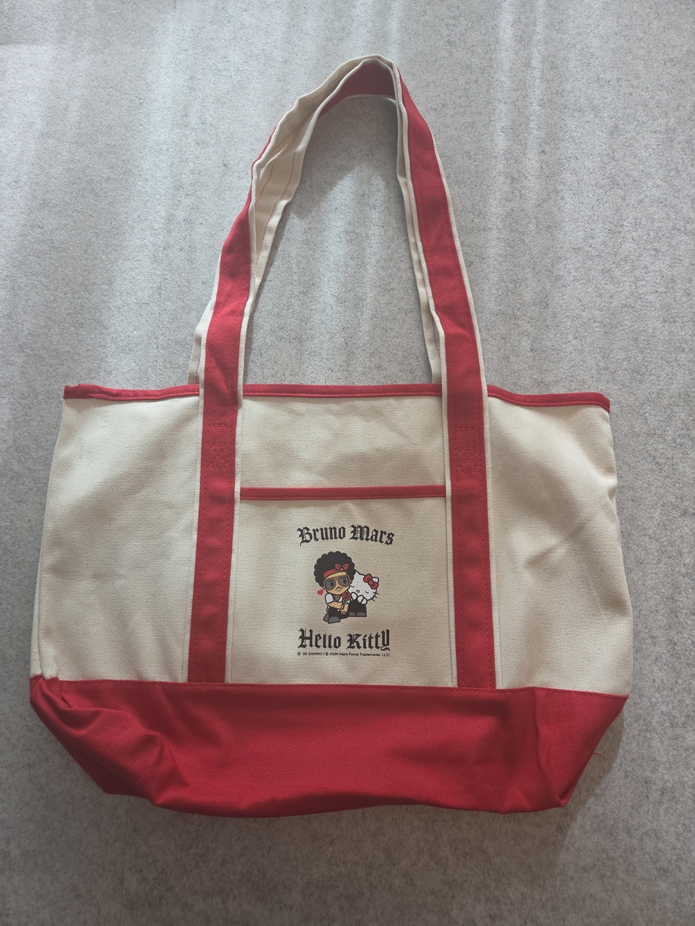 Bruno Mars x Hello Kitty Canvas Tote - Limited Edition